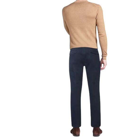 HERMAN & SONS Chino Pant Trousers Navy Italian sz 56 / US sz 40 NWT | MSRP: $187 - Picture 5 of 8